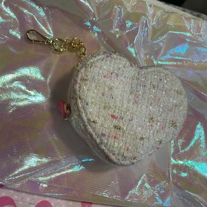 Un-used Stoney clover valentines collection Heart bag charm 💕